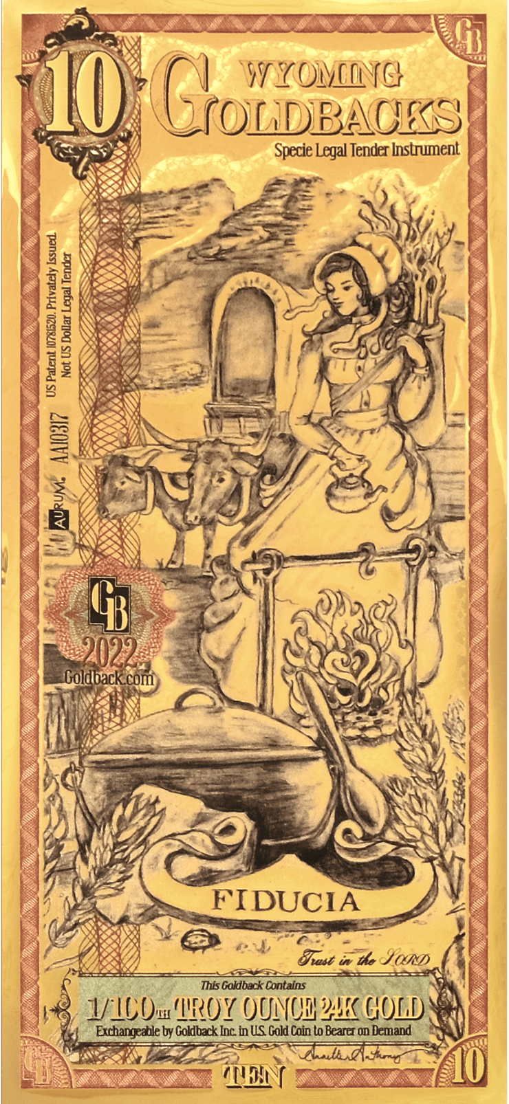 Wyoming Goldback's