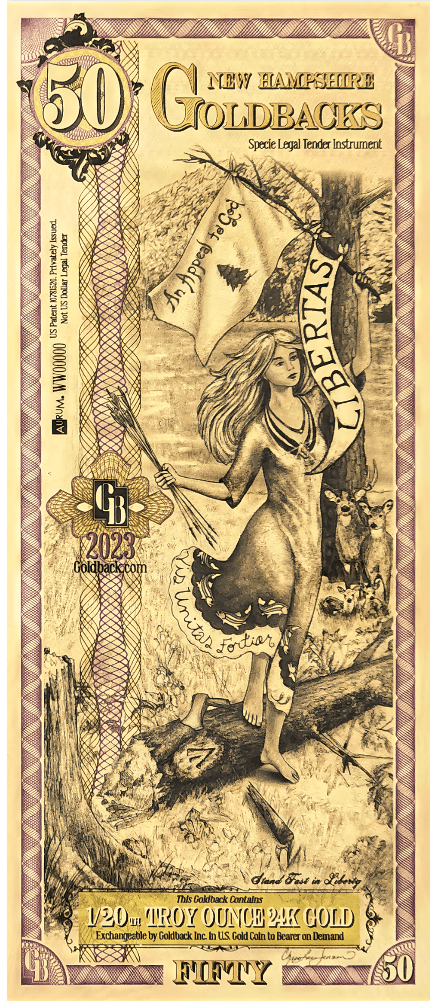 New Hampshire Goldback's