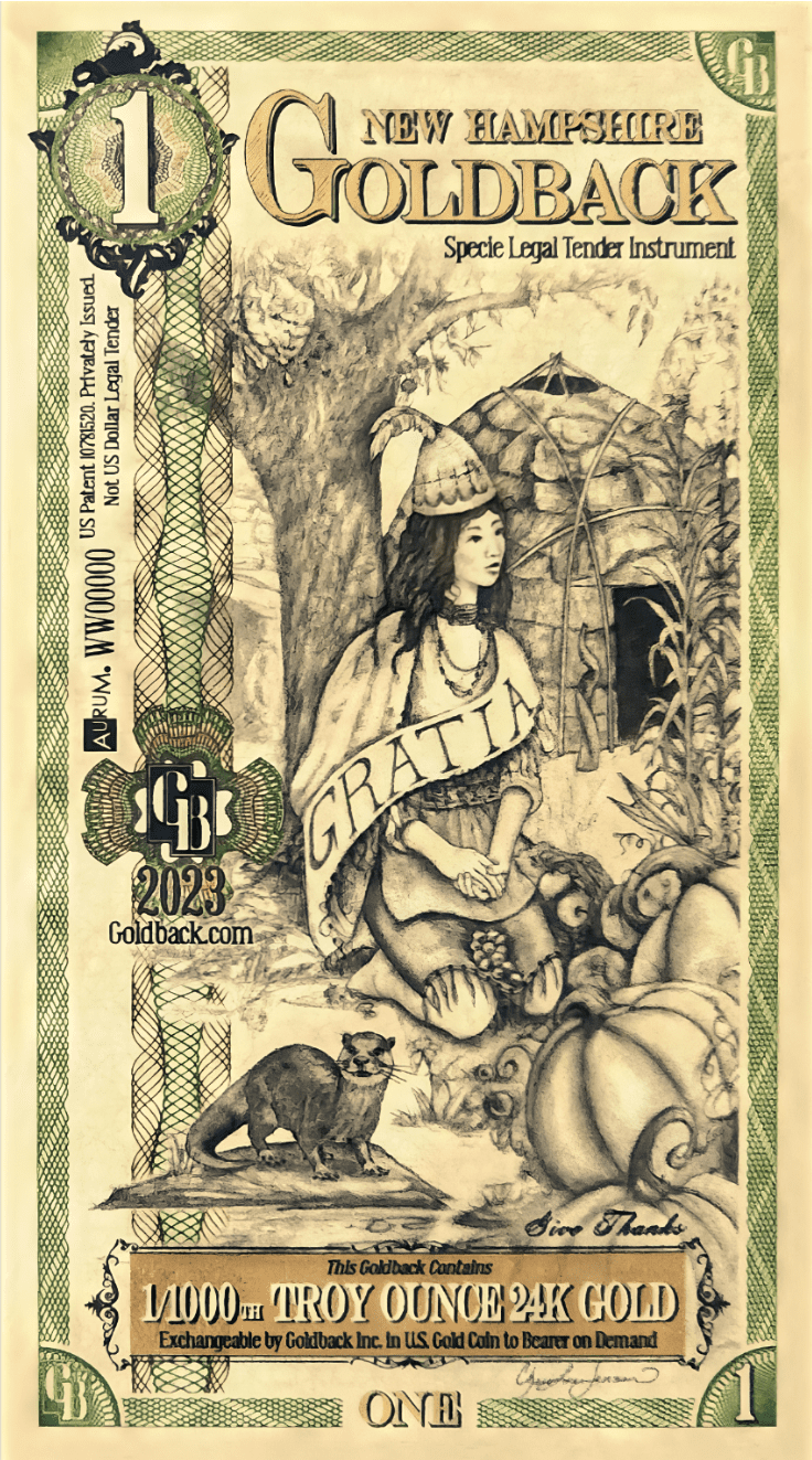 New Hampshire Goldback's